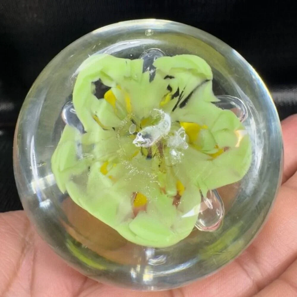 Hand Blown Glass vintage hand